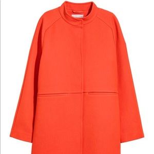 H&M Bright Red coat
